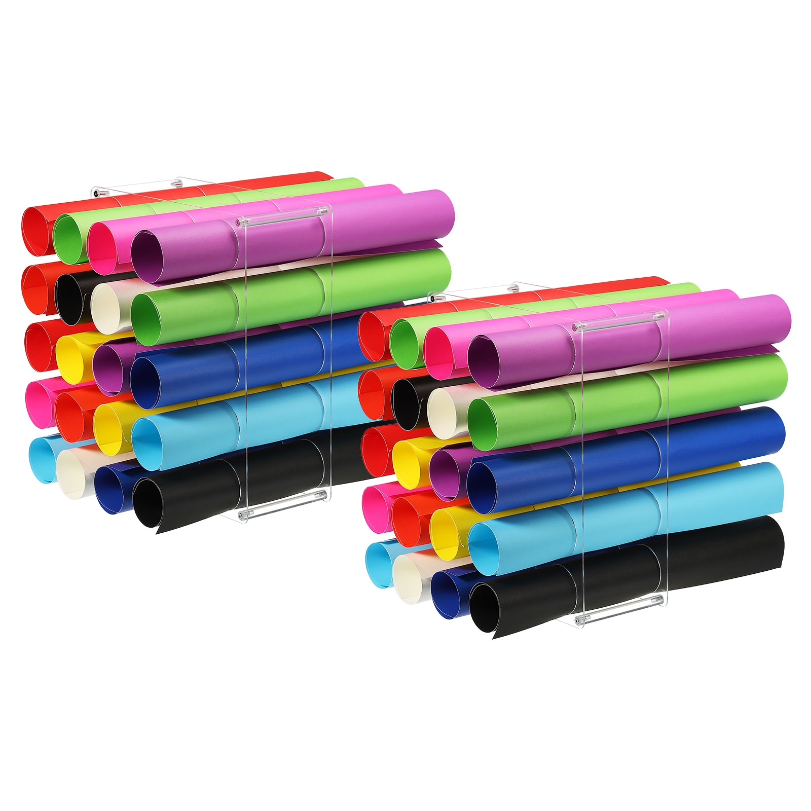 Vinyl Roll Storage Rack, Acrylic Vinyl Roll Holder for Up to 20-Holes - On  Sale - Bed Bath & Beyond - 38321009